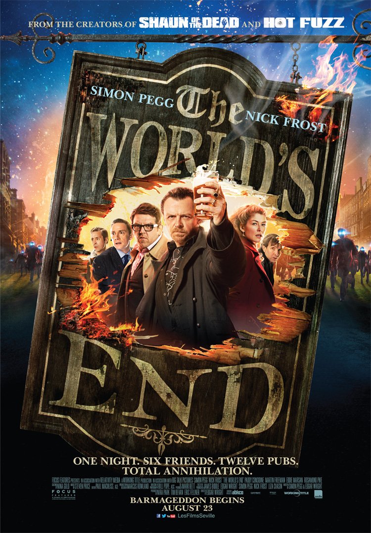 L'affiche du film The World's End
