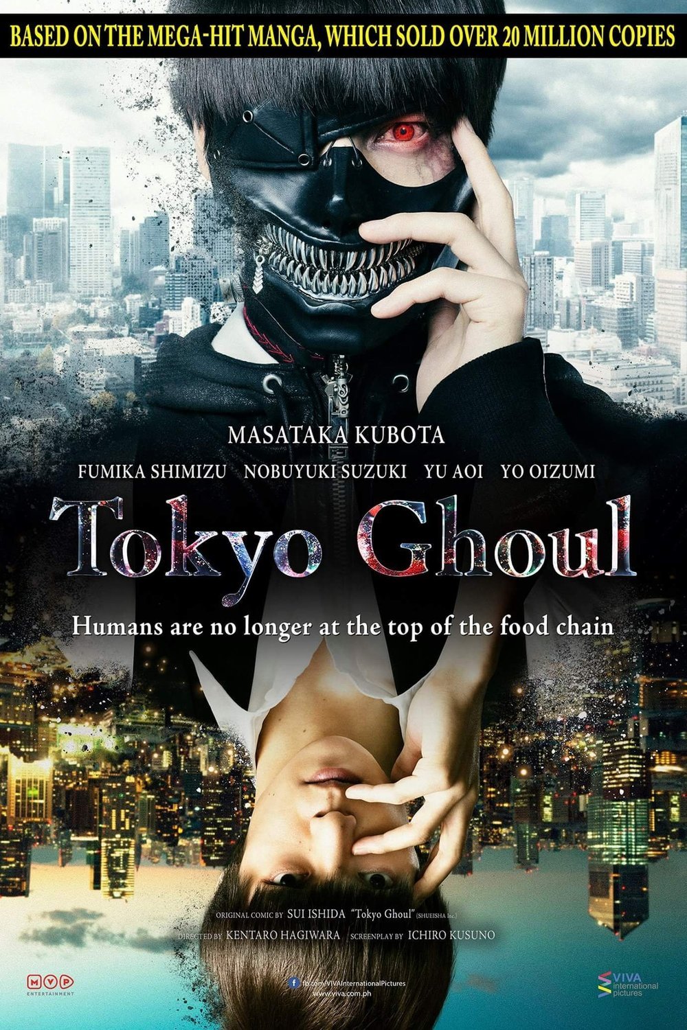 L'affiche du film Tokyo Ghoul