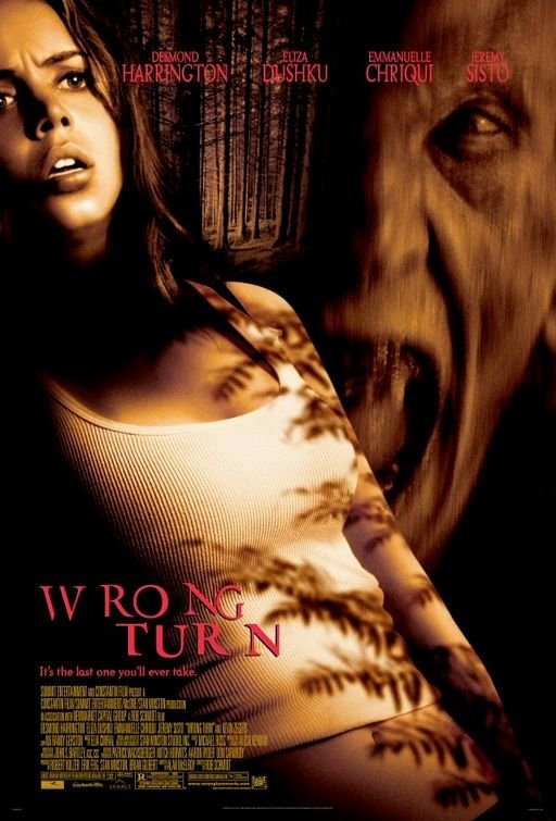 L'affiche du film Wrong Turn