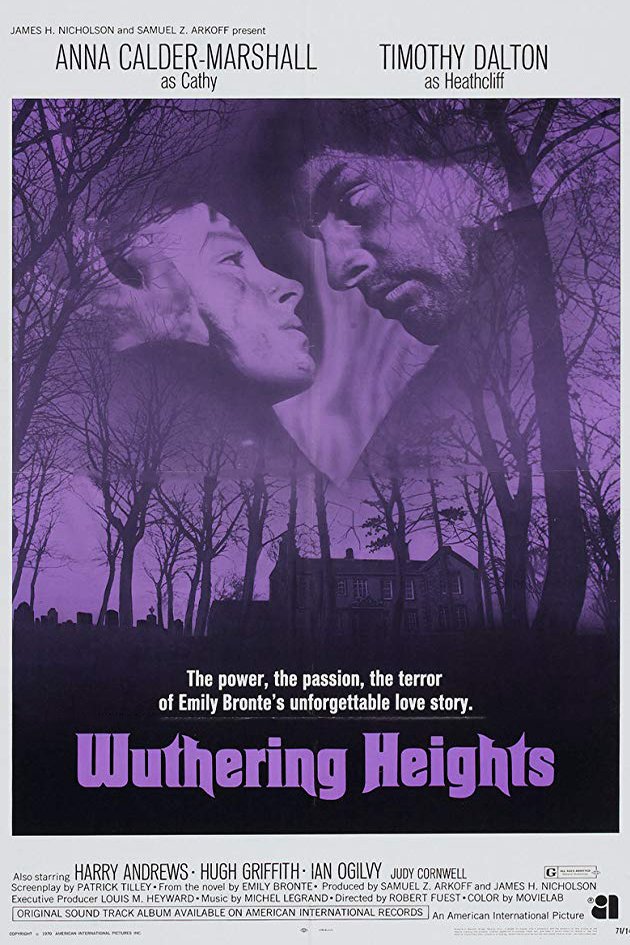 L'affiche du film Wuthering Heights