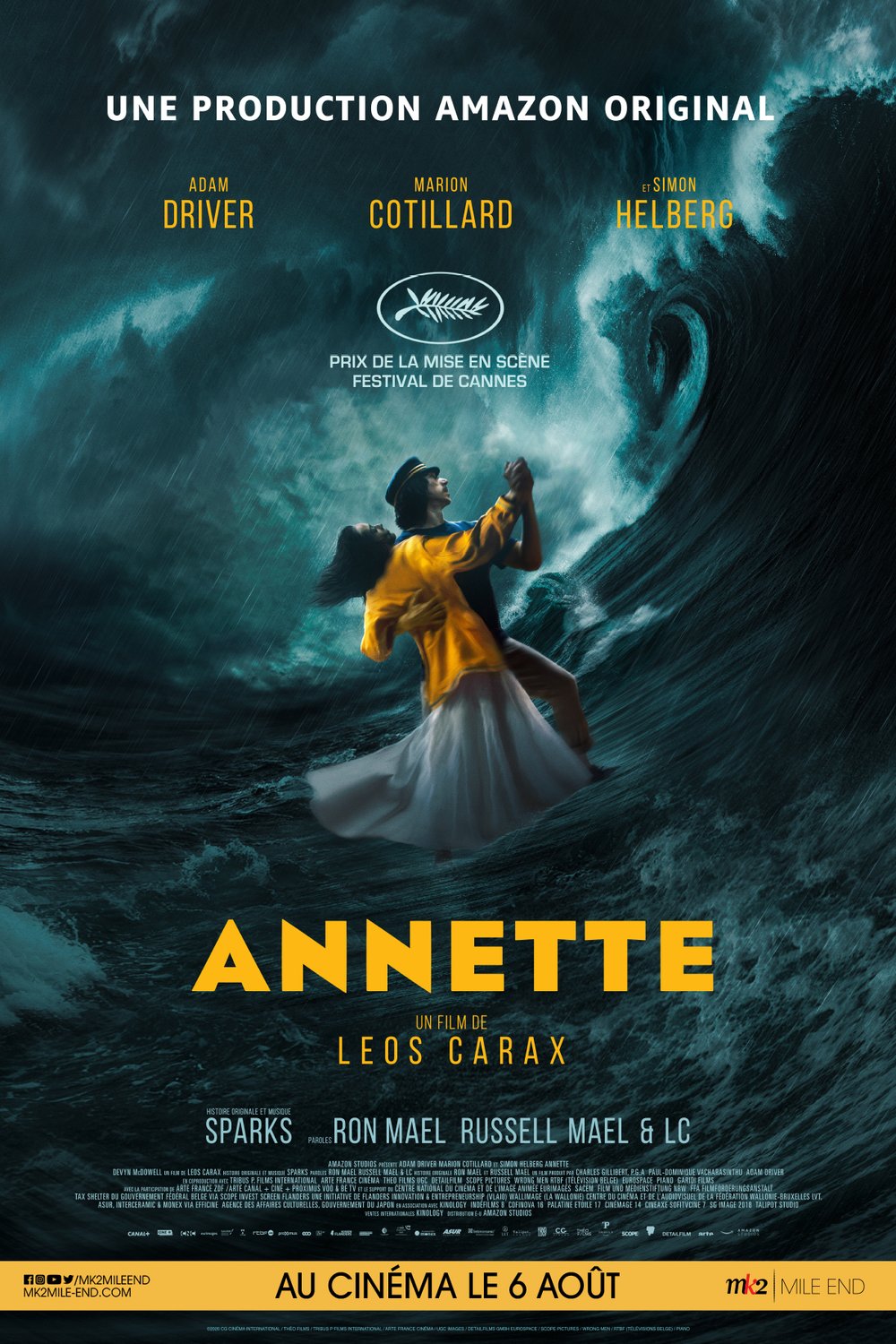 L'affiche du film Annette