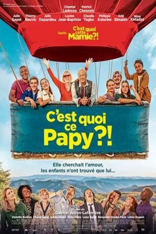 L'affiche du film C'est quoi ce papy?!