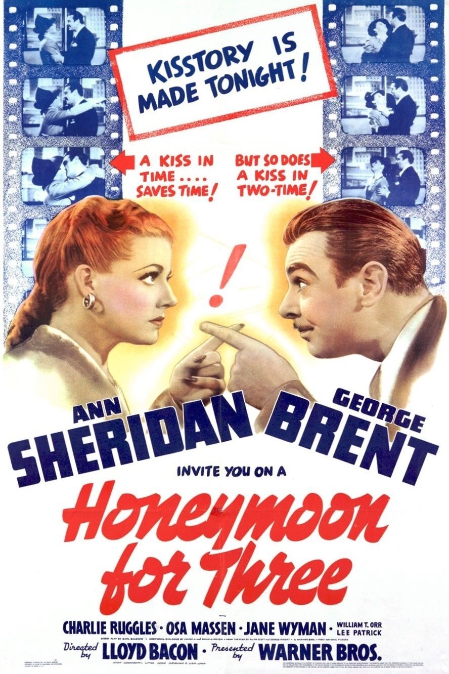 L'affiche du film Honeymoon for Three
