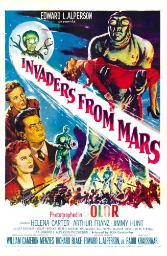 L'affiche du film Invaders from Mars