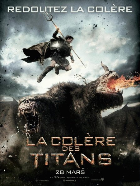 L'affiche du film La Colère des Titans