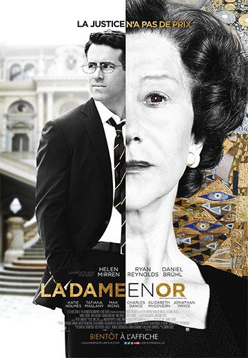 L'affiche du film La Dame en Or