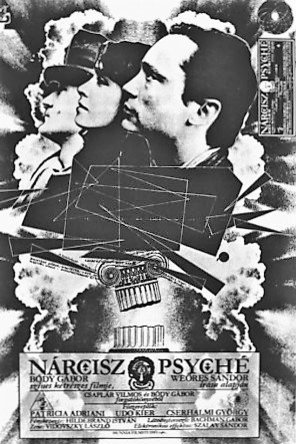 L'affiche originale du film Nárcisz és Psyché en hongrois