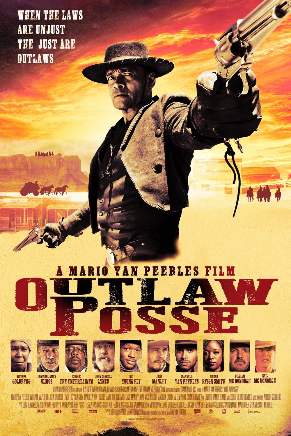 L'affiche du film Outlaw Posse