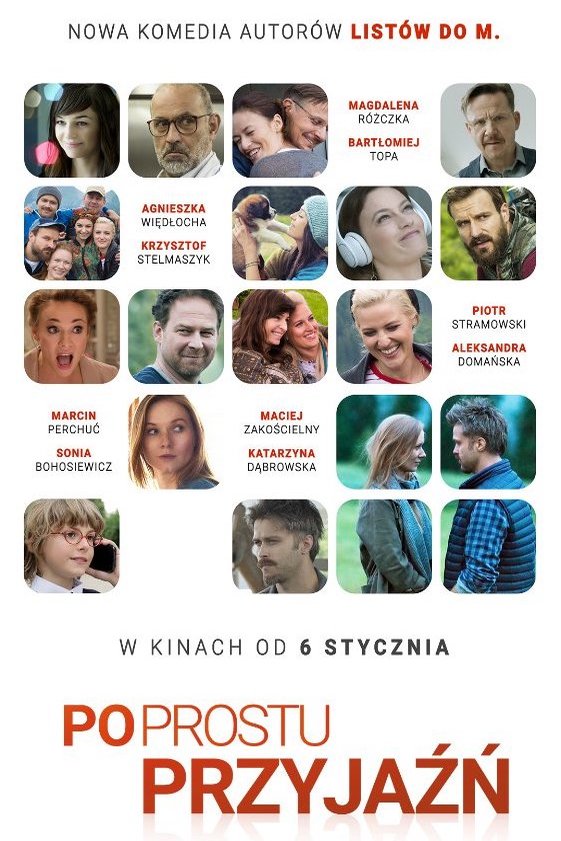 L'affiche originale du film Po prostu przyjazn en polonais