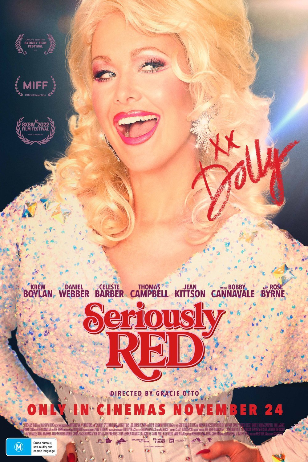 L'affiche du film Seriously Red
