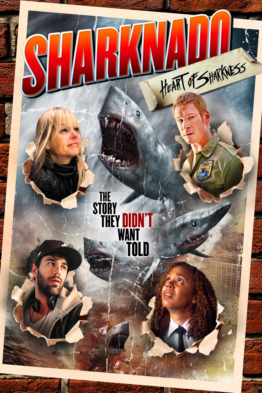 L'affiche du film Sharknado: Heart of Sharkness