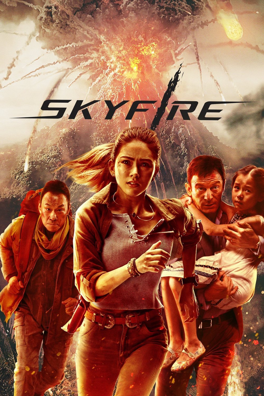 L'affiche originale du film Skyfire en mandarin