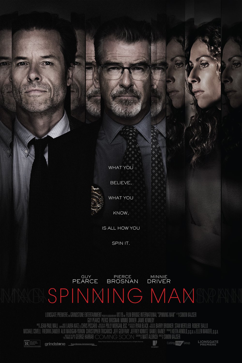 L'affiche du film Spinning Man