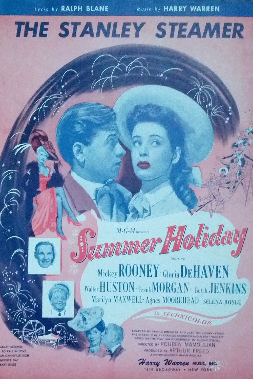 L'affiche du film Summer Holiday