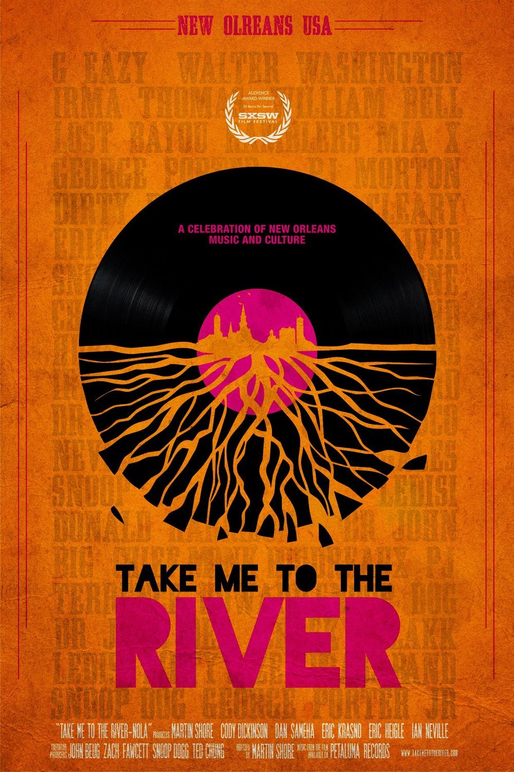L'affiche du film Take Me to the River: New Orleans