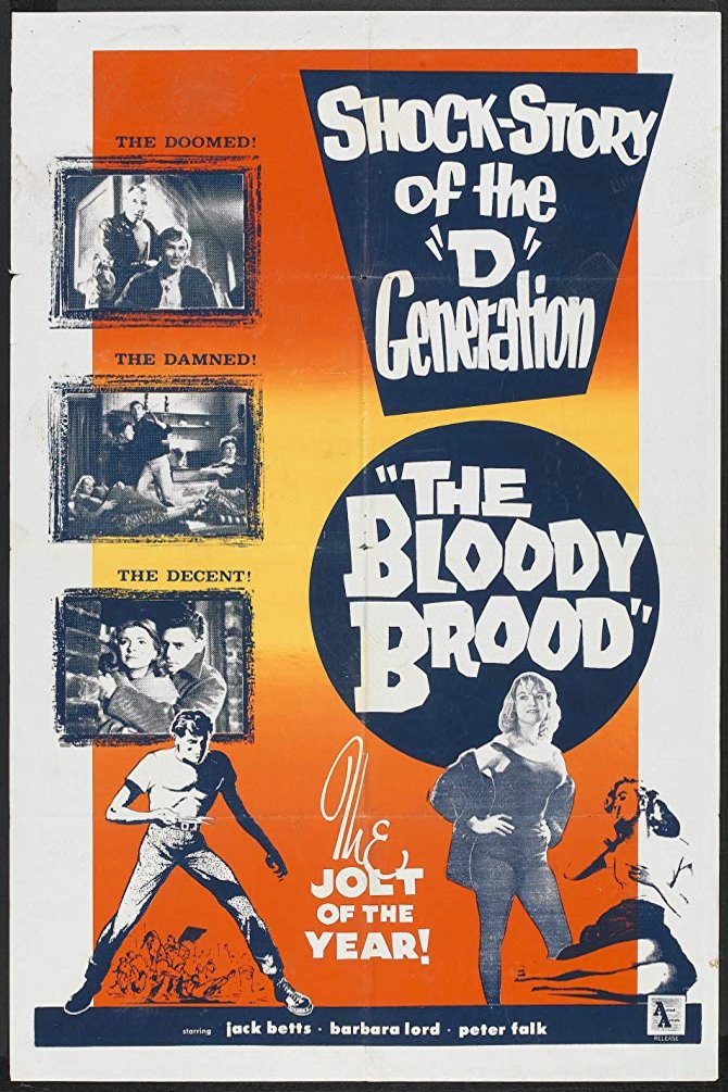 L'affiche du film The Bloody Brood