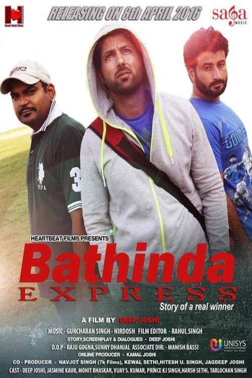 L'affiche originale du film Bathinda Express en Penjabi
