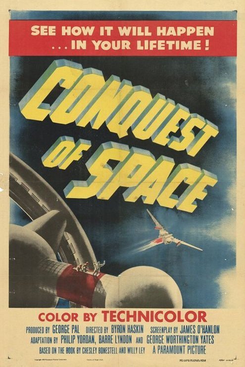 L'affiche du film Conquest of Space