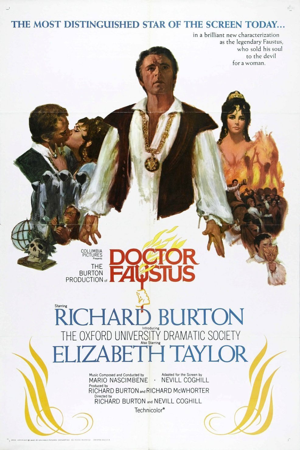 L'affiche du film Doctor Faustus