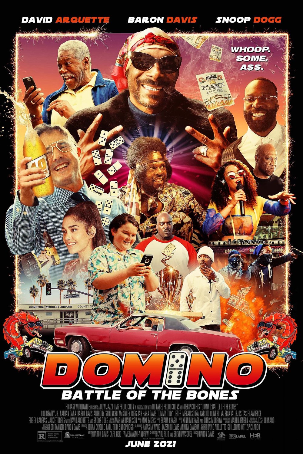 L'affiche du film Domino: Battle of the Bones