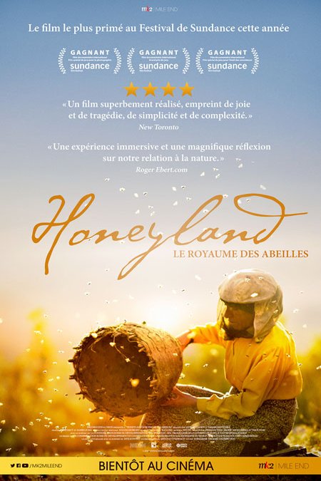 L'affiche du film Honeyland – Le Royaume des abeilles