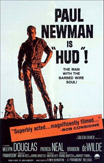 L'affiche du film Hud