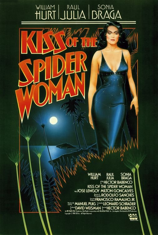 L'affiche du film Le Baiser de la femme araignée