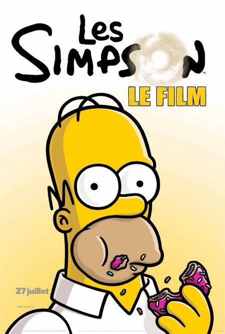 L'affiche du film Les Simpson: le film