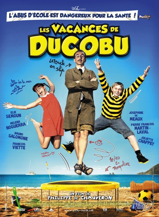 L'affiche du film Les Vacances de Ducobu