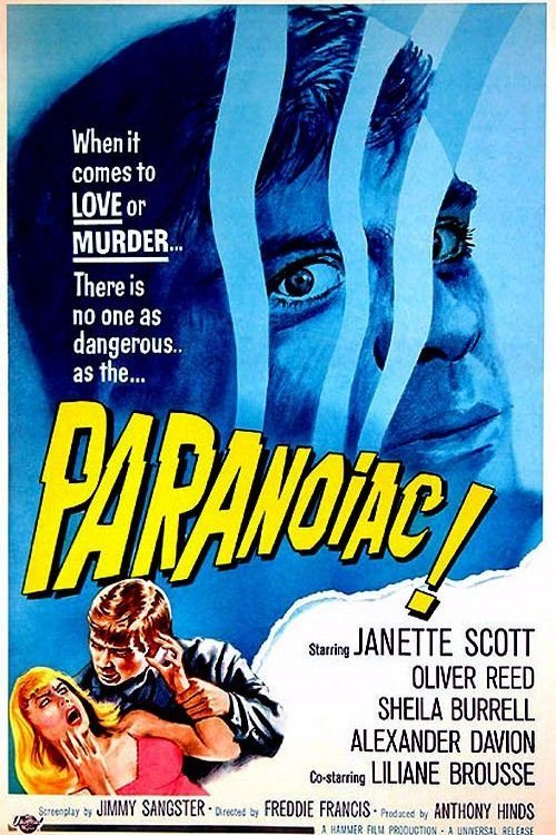 L'affiche du film Paranoiac