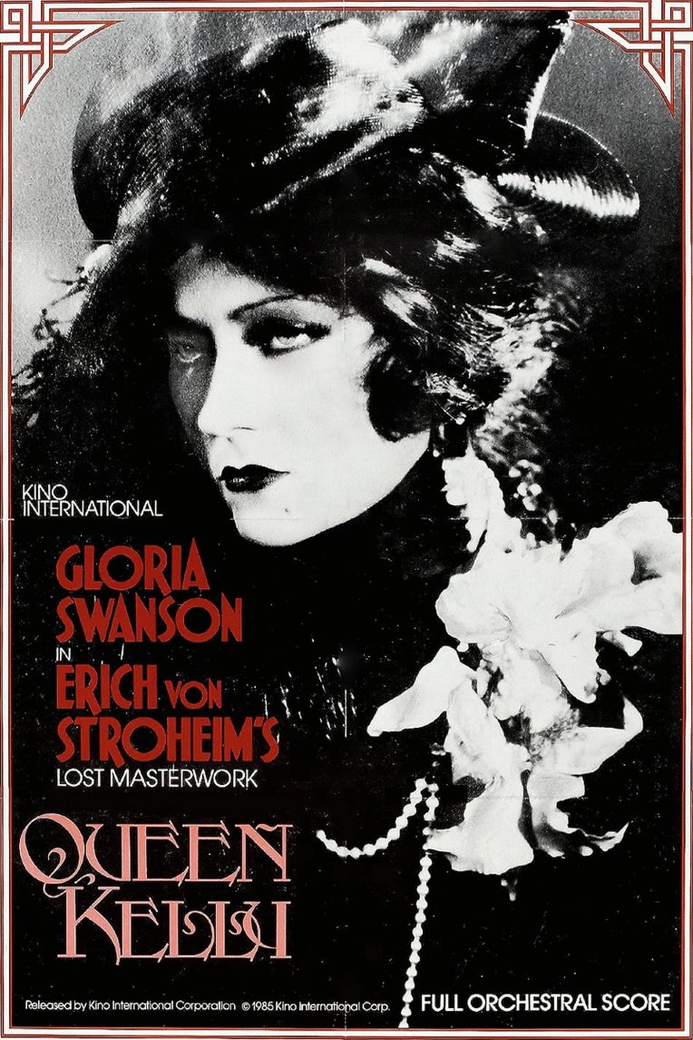L'affiche du film Queen Kelly