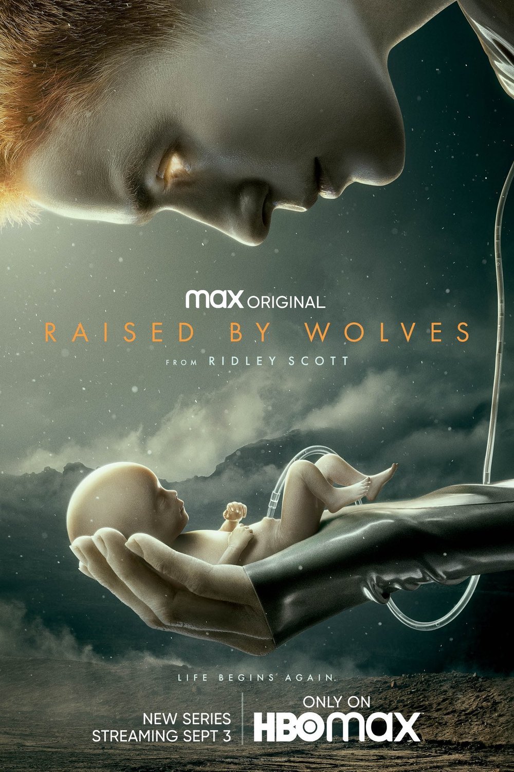 L'affiche du film Raised by Wolves