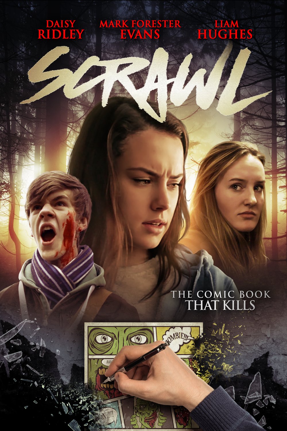 L'affiche du film Scrawl