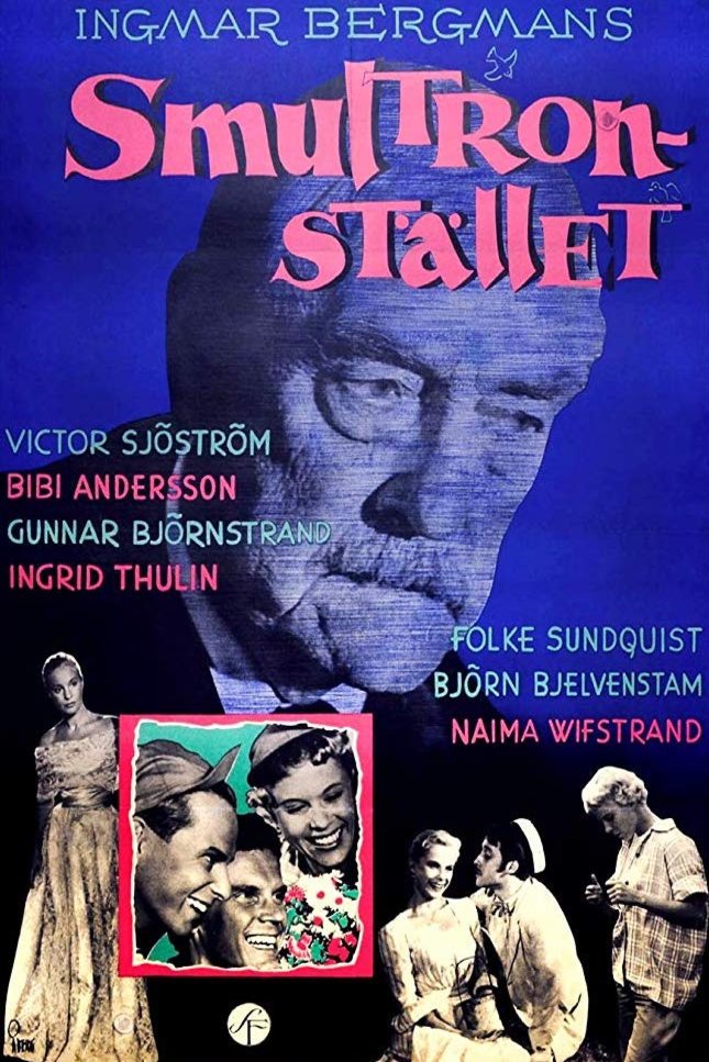 L'affiche originale du film Smultronstället en suédois