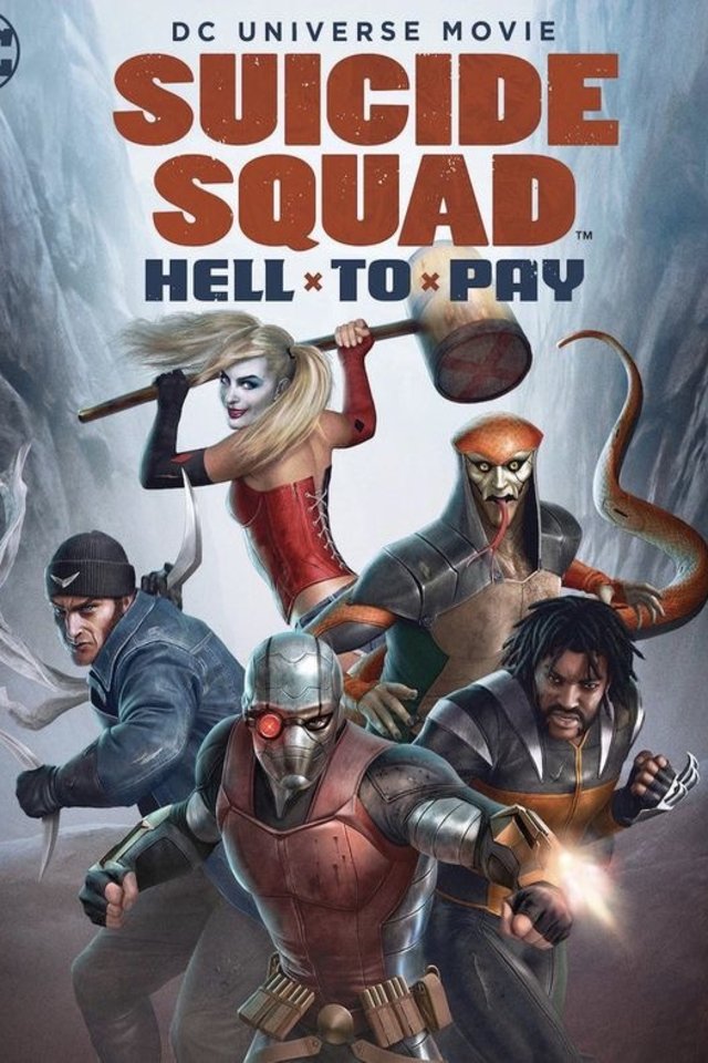 L'affiche du film Suicide Squad: Hell to Pay