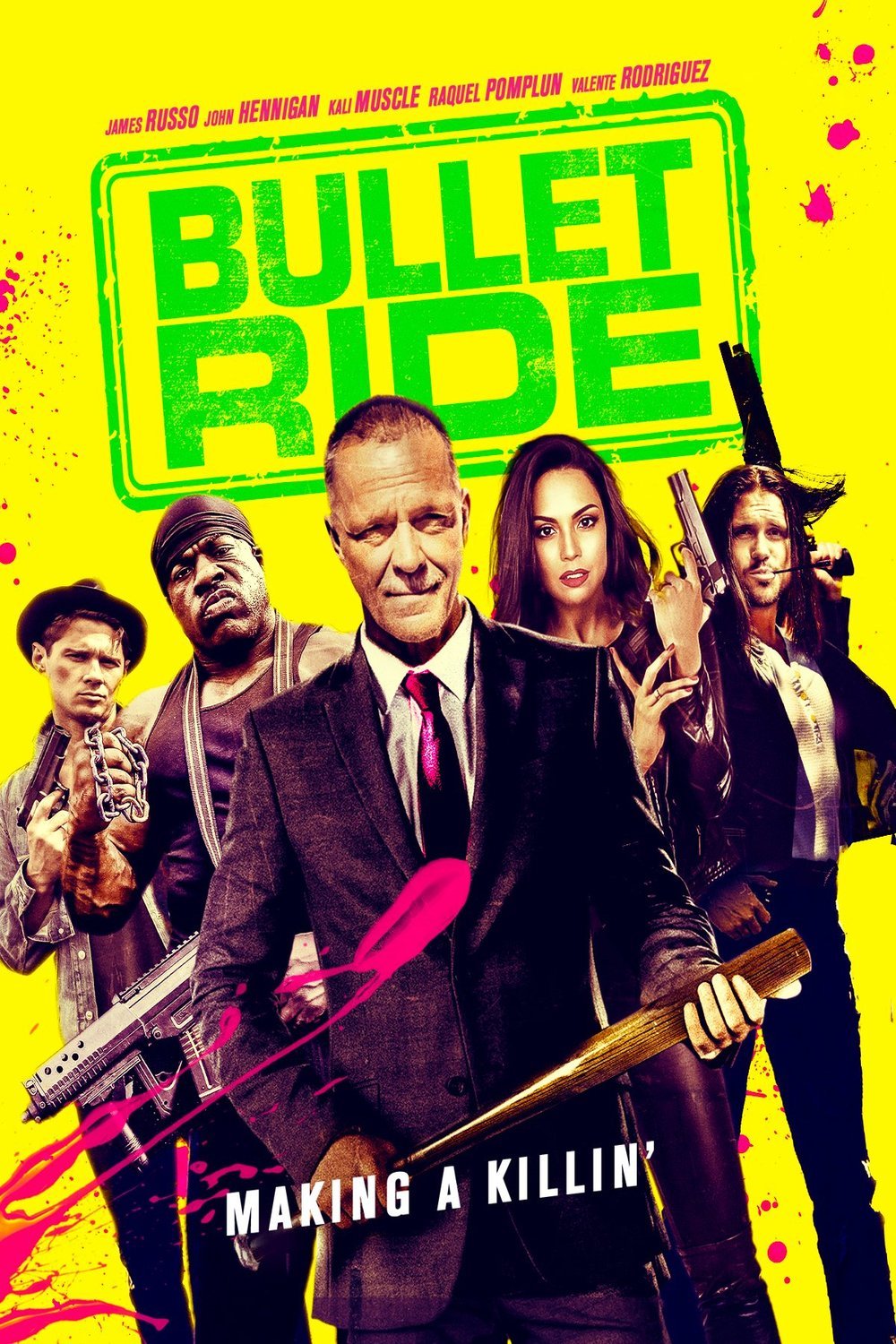 L'affiche du film Bullet Ride