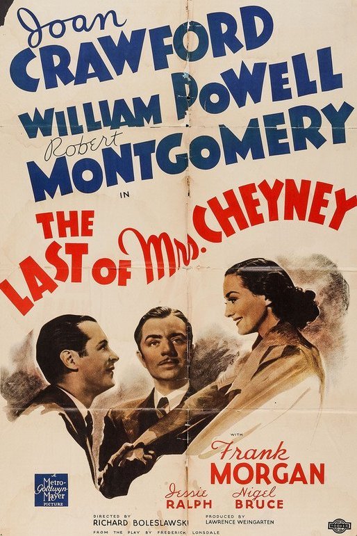 L'affiche du film The Last of Mrs. Cheyney