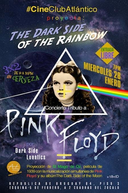 L'affiche du film The Legend Floyd: The Dark Side of the Rainbow
