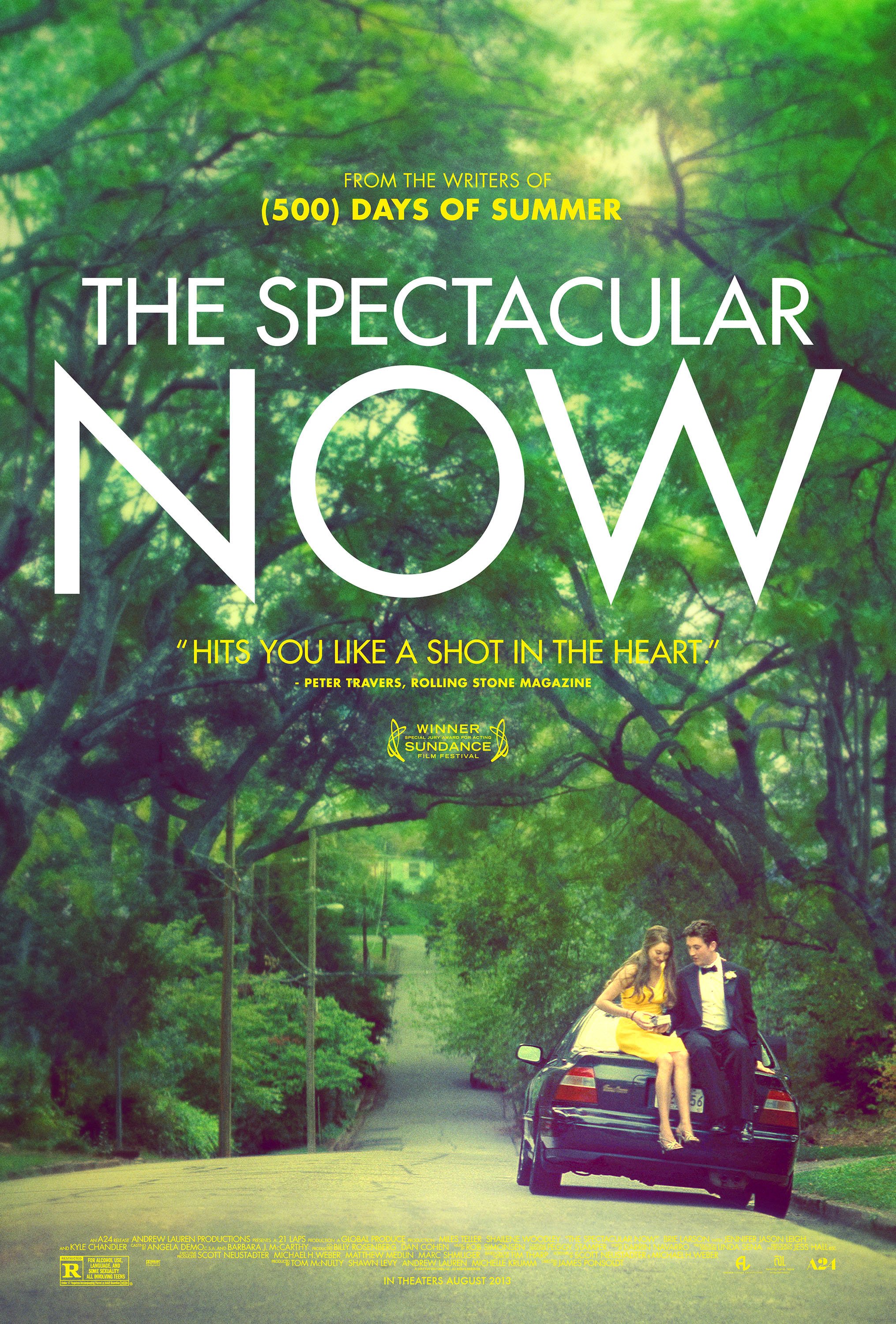 L'affiche du film The Spectacular Now