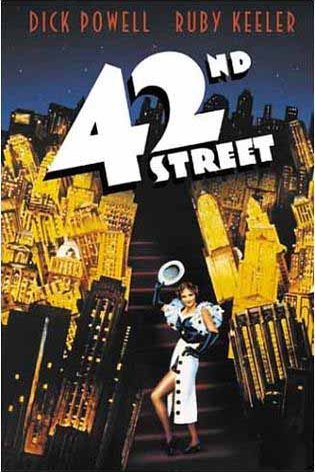 L'affiche du film 42e rue