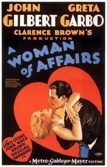 L'affiche du film A Woman of Affairs