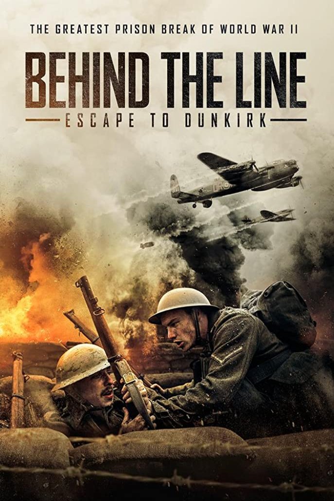 L'affiche du film Behind the Line: Escape to Dunkirk