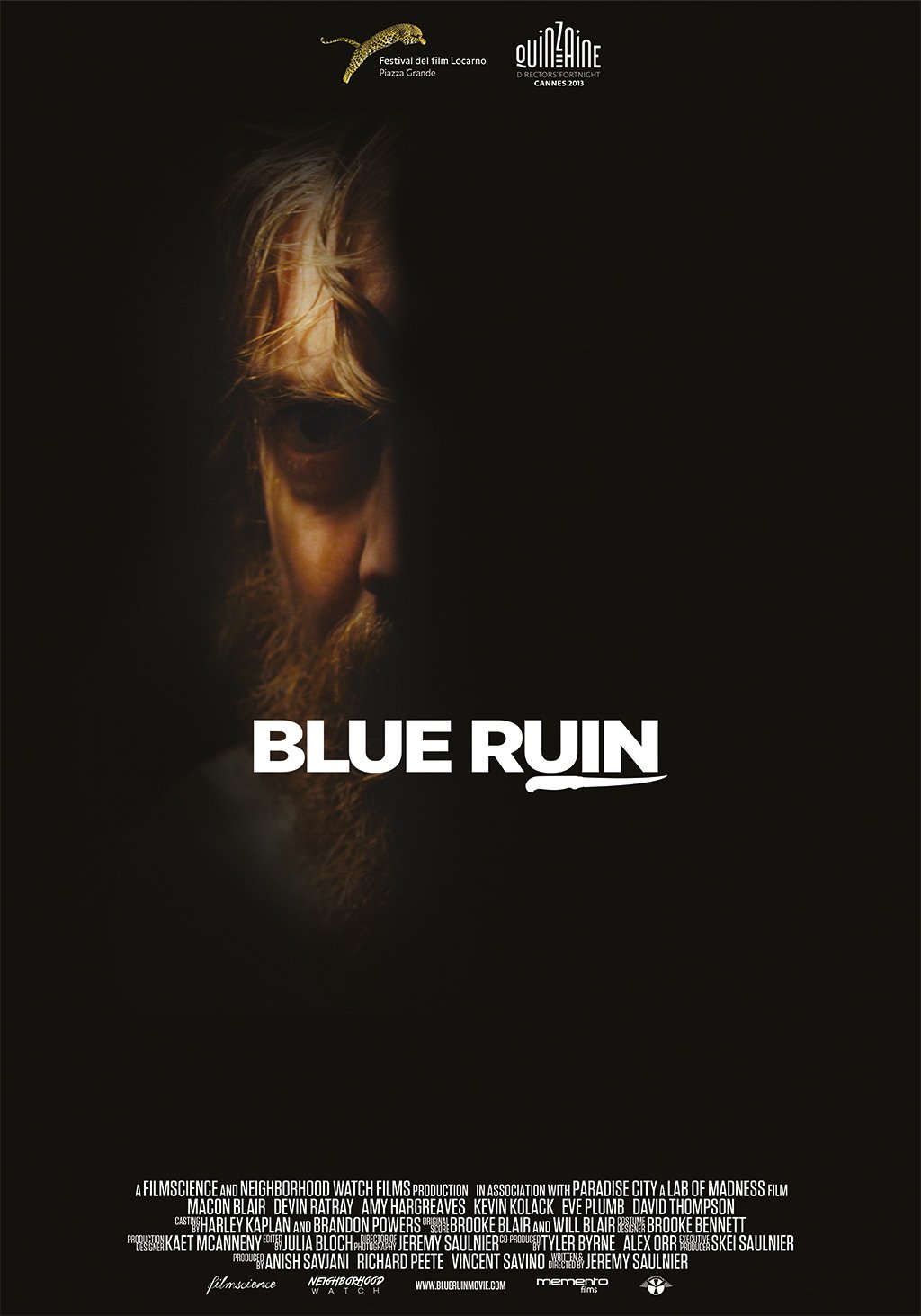 L'affiche du film Blue Ruin