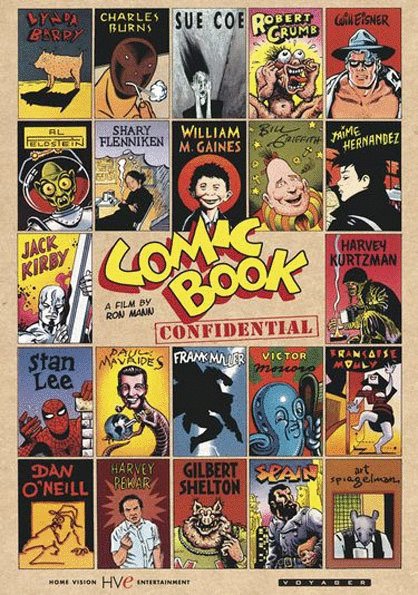 L'affiche du film Comic Book Confidential