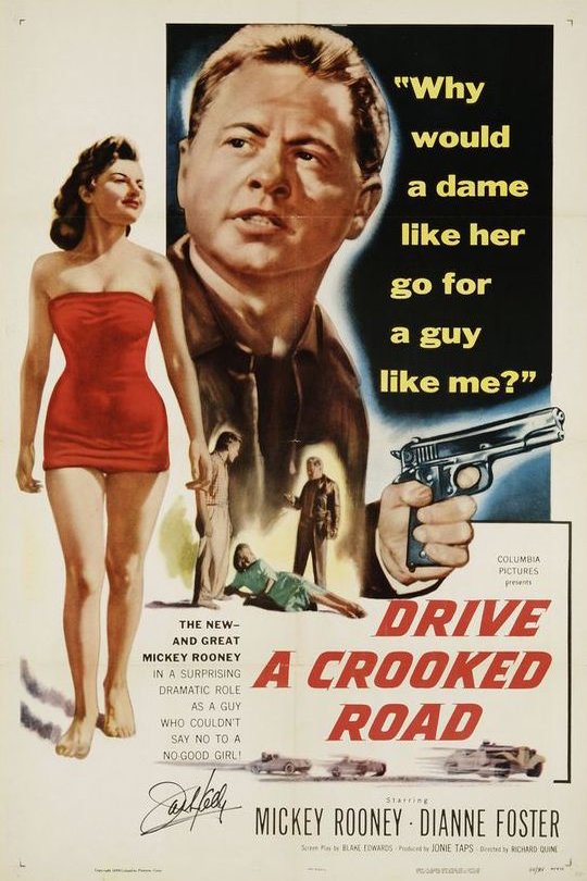 L'affiche du film Drive a Crooked Road