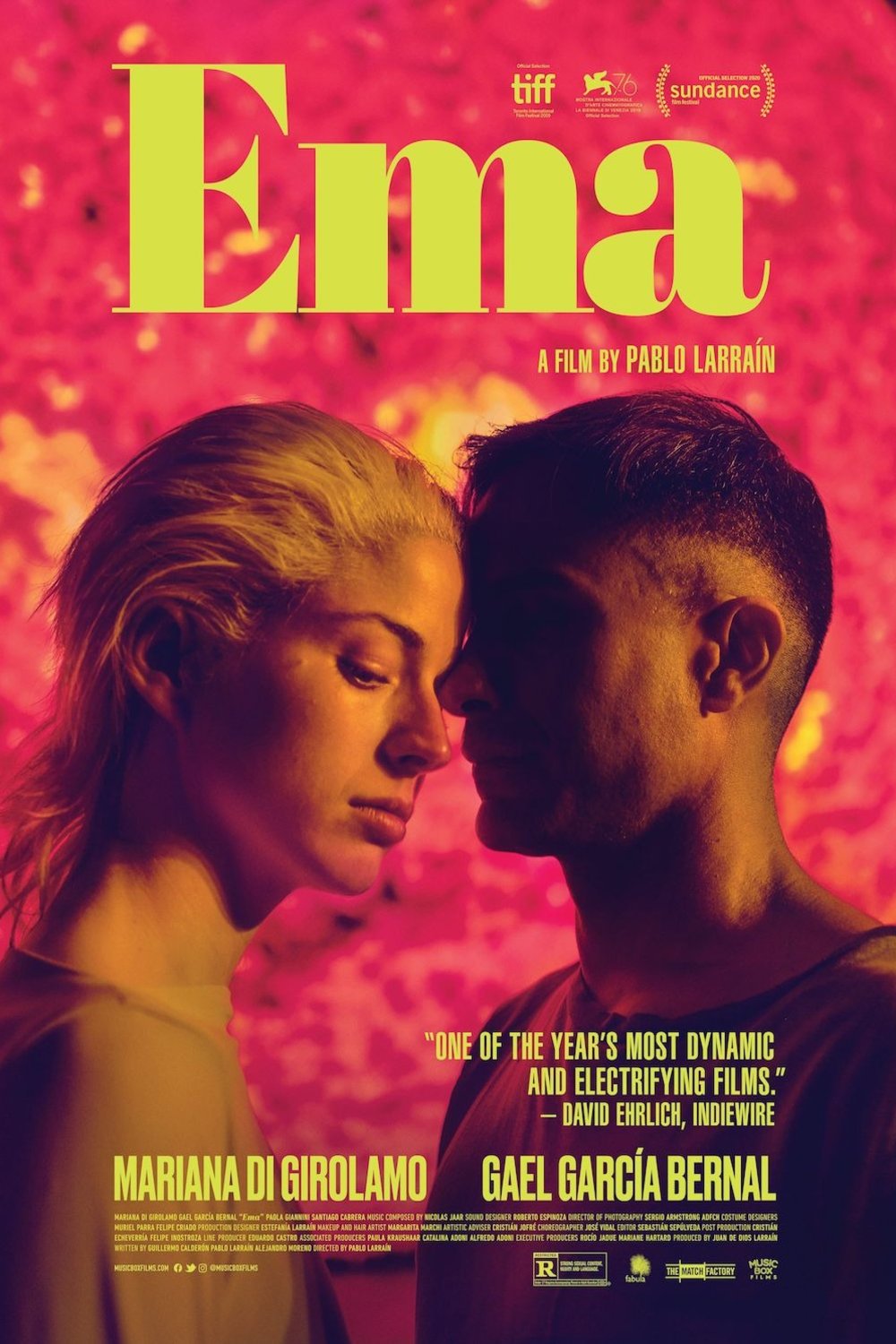 Spanish poster of the movie Ema