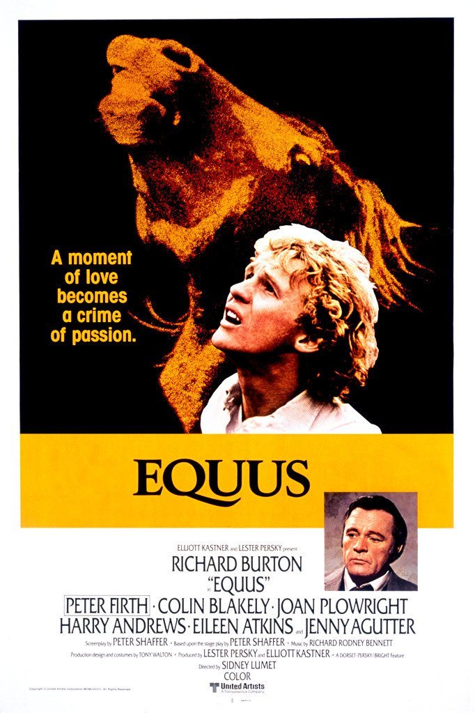 L'affiche du film Equus