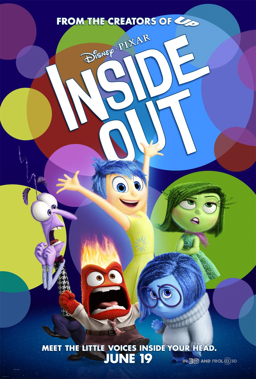 L'affiche du film Inside Out