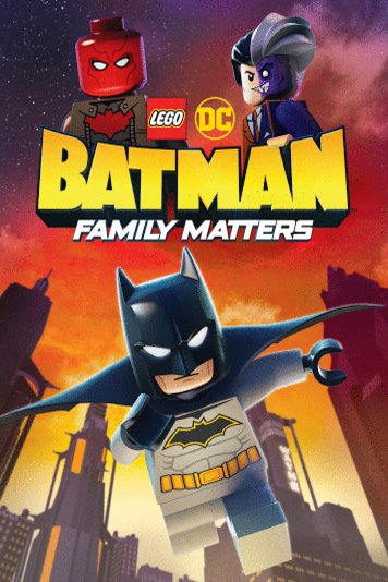 L'affiche du film LEGO DC: Batman - Family Matters