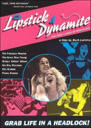 L'affiche du film Lipstick & Dynamite: The First Ladies of Wrestling